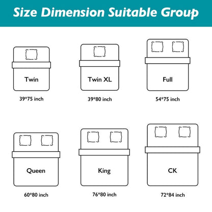 Coprimaterassi in memory foam bianco da 4 pollici