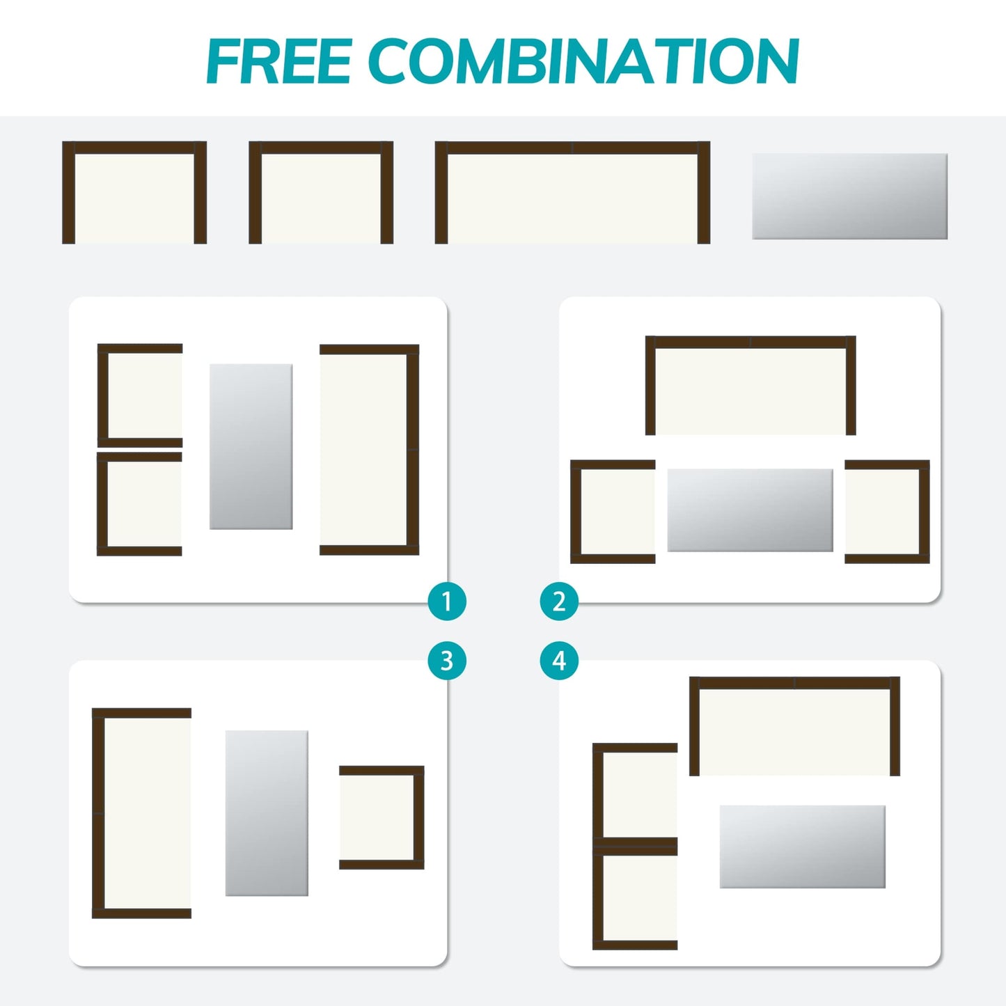 Set da conversazione in vimini per patio, 4 pezzi, divano, sedia e seduta in rattan