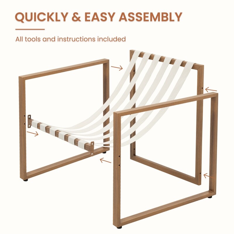 Set da conversazione per patio esterno in metallo da 4 pezzi con cuscini