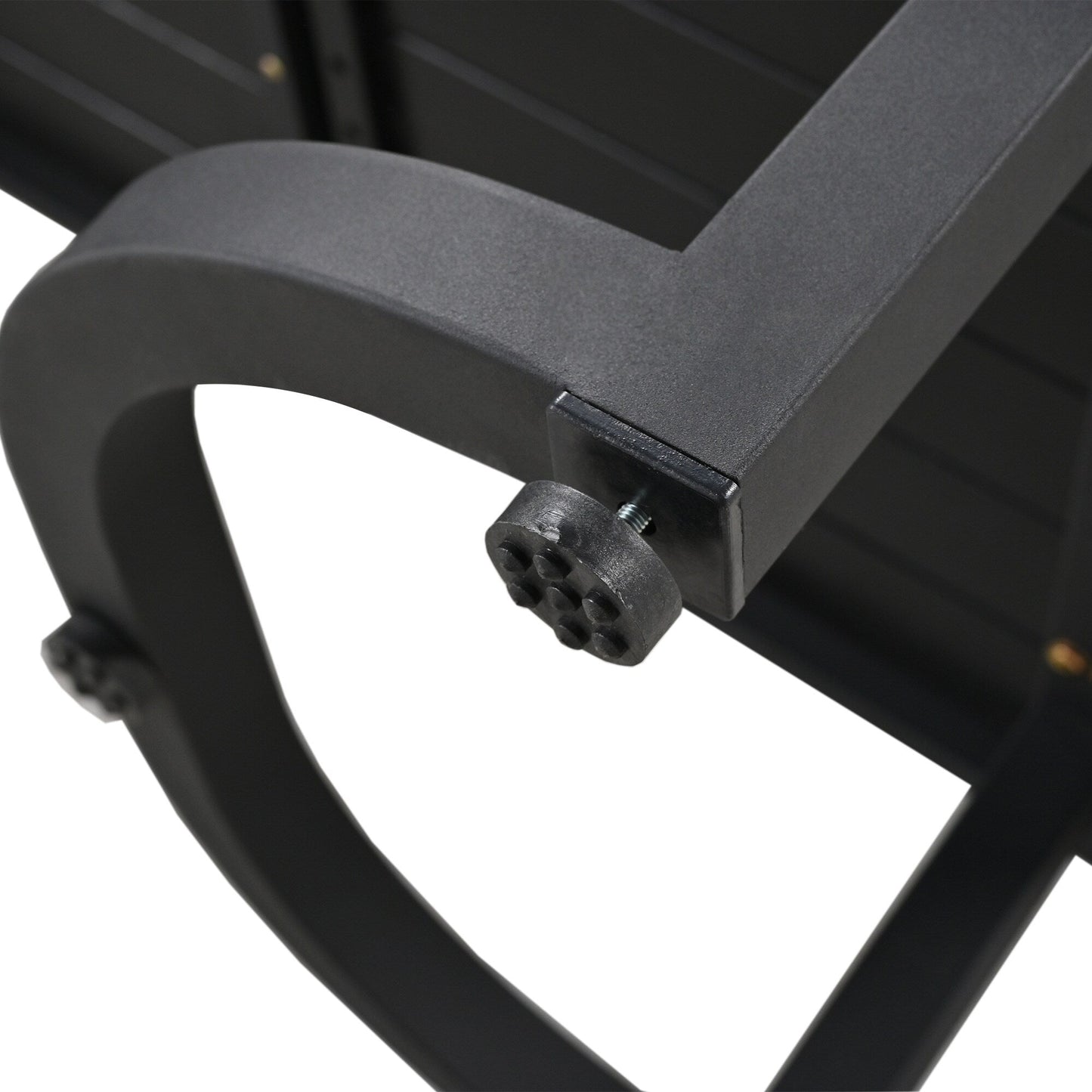 Set di divani da conversazione da esterno in acciaio da 4 pezzi e 5 posti con tavolino, impermeabile, antiruggine e anti-UV