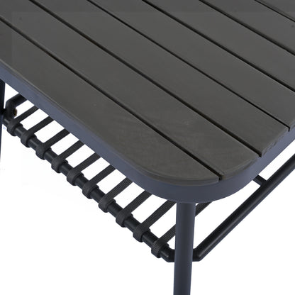 Set di mobili da esterno per patio da 4 pezzi