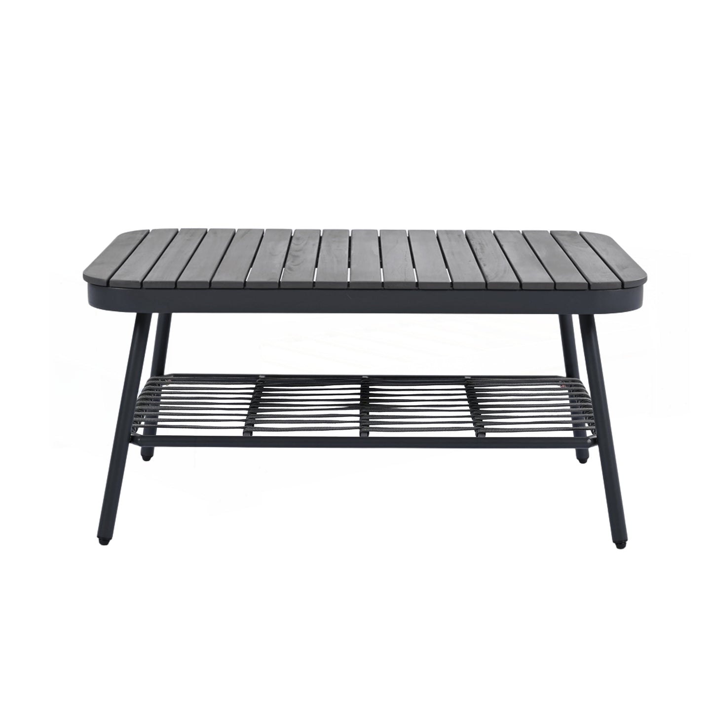 Set di mobili da esterno per patio da 4 pezzi