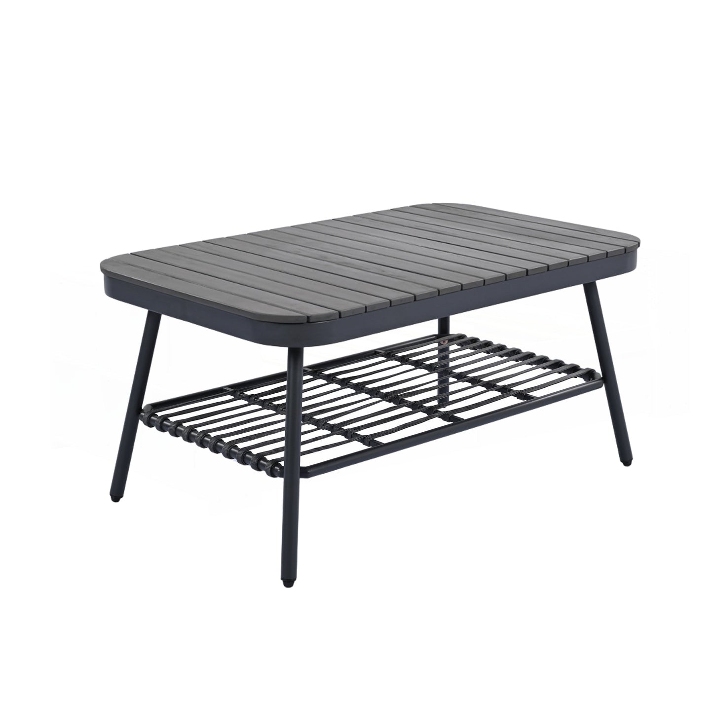 Set di mobili da esterno per patio da 4 pezzi