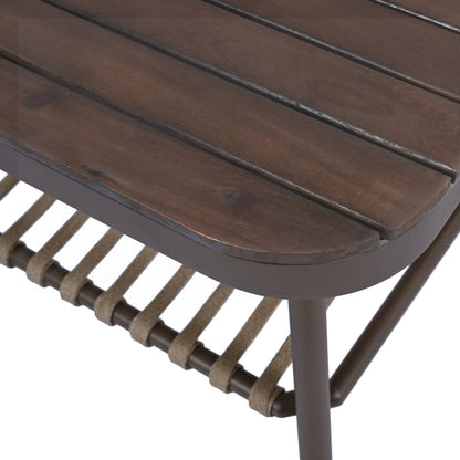 Set di mobili da esterno per patio da 4 pezzi