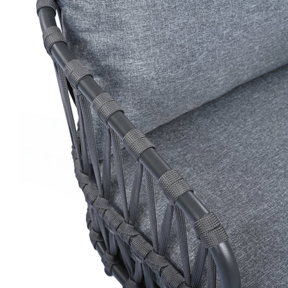 Set di mobili da esterno per patio da 4 pezzi