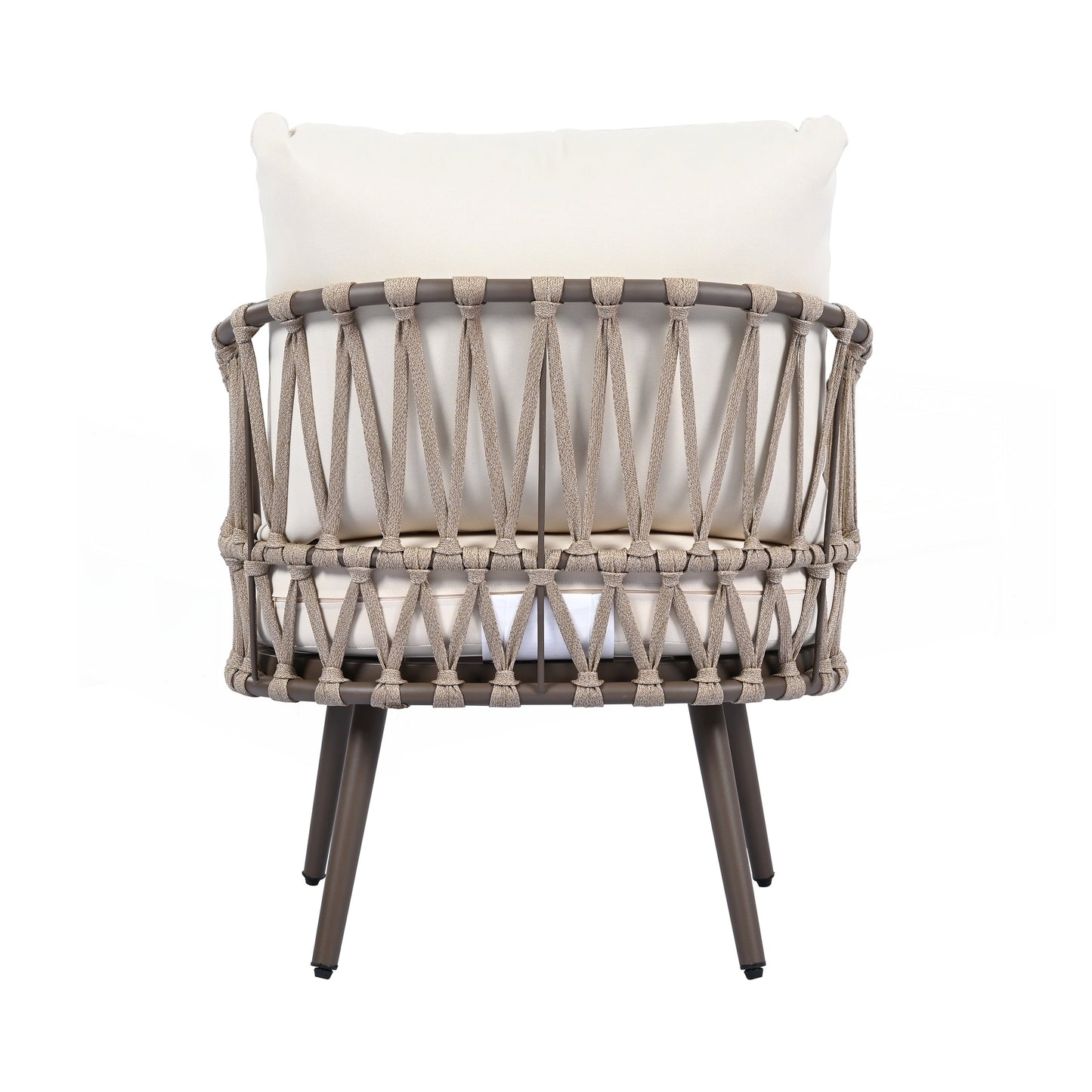 Set di mobili da esterno per patio da 4 pezzi