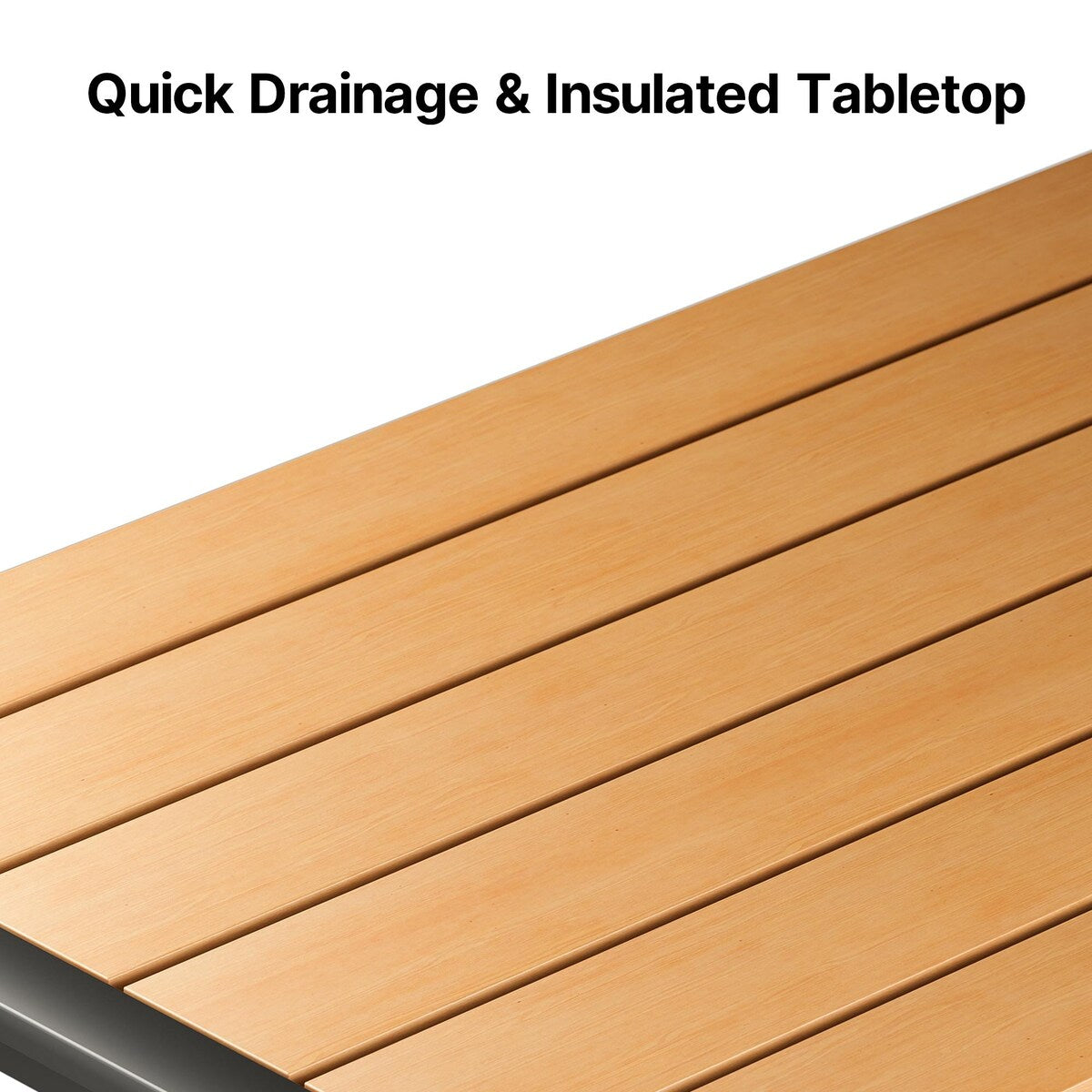 Set da salotto da esterno in legno massello da 4 pezzi con cuscini rimovibili