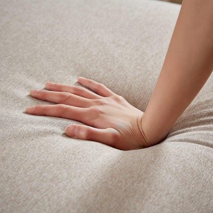 Divano componibile a 4 posti a forma di U con doppia chaise longue per soggiorno