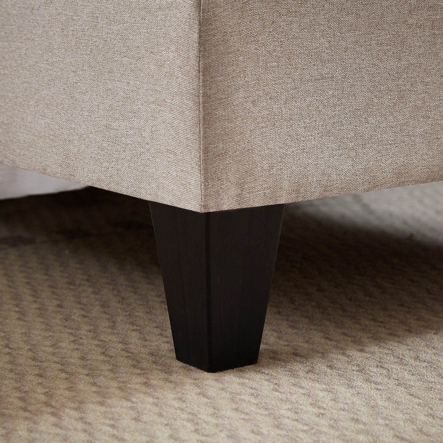 Divano componibile a 4 posti a forma di U con doppia chaise longue per soggiorno