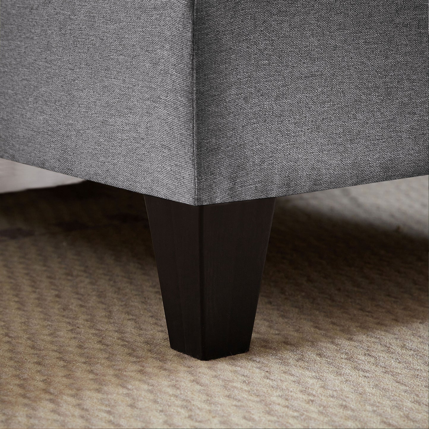 Divano componibile a 4 posti a forma di U con doppia chaise longue per soggiorno