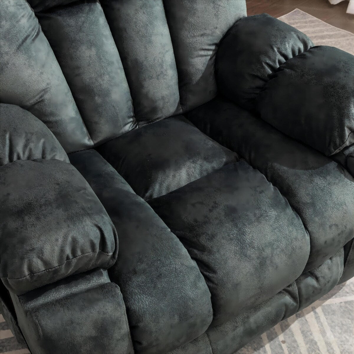 Poltrona reclinabile elettrica oversize da 40,6 W con massaggio e riscaldamento