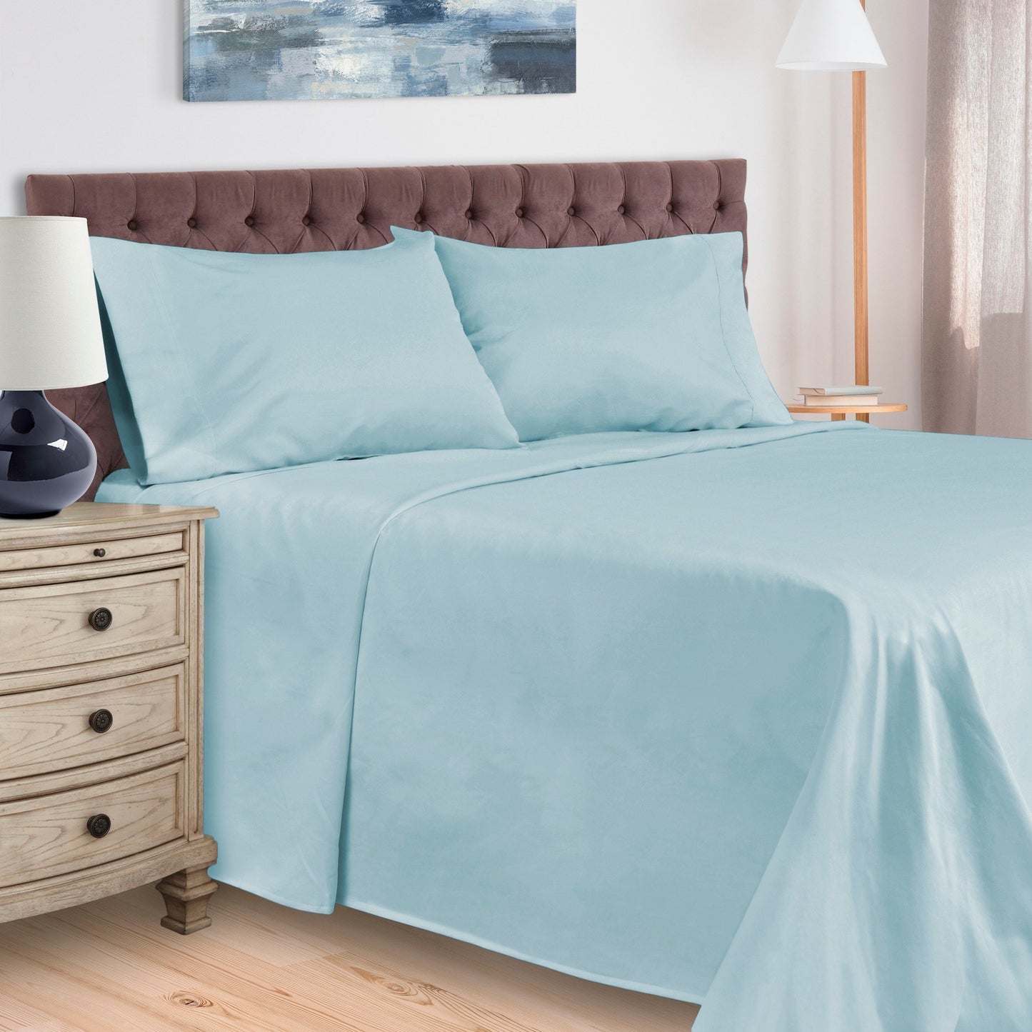 Set di lenzuola in cotone egiziano a 400 fili di Superior