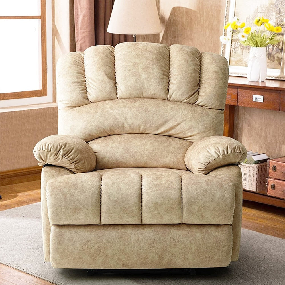 Poltrona reclinabile manuale oversize da 41 W, poltrone reclinabili extra larghe