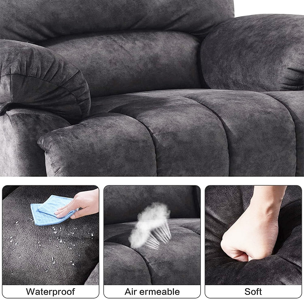 Poltrona reclinabile manuale oversize da 41 W, poltrone reclinabili extra larghe