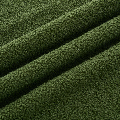 Poltrona singola da 42,5 con poggiapiedi mobile a forma di mezzaluna