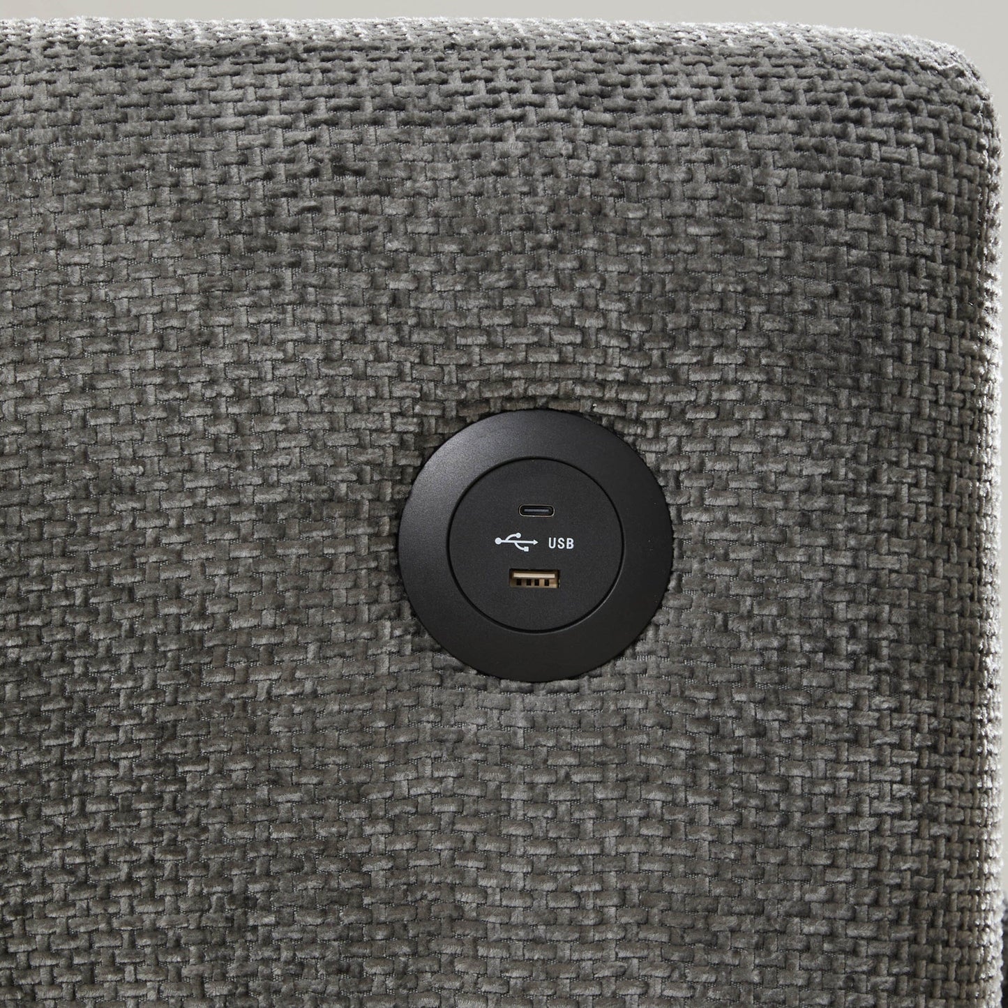 Divano singolo in ciniglia 42*33 con seduta larga e doppio caricatore, 2 colori