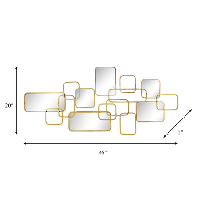 Decorazione da parete con specchio moderno e glamour di Sagebrook Home