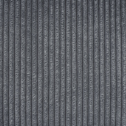 Divano letto matrimoniale in velluto a coste da 47,2 pollici con materasso pieghevole, tavolino laterale, porte USB e tasca portaoggetti