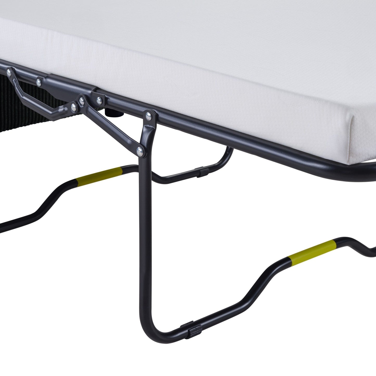 Divano letto matrimoniale in velluto a coste da 47,2 pollici con materasso pieghevole, tavolino laterale, porte USB e tasca portaoggetti