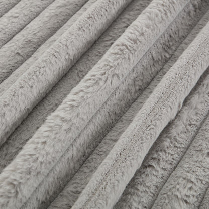 Chaise longue oversize in velluto a coste da 47,7 pollici con poggiapiedi reclinabile