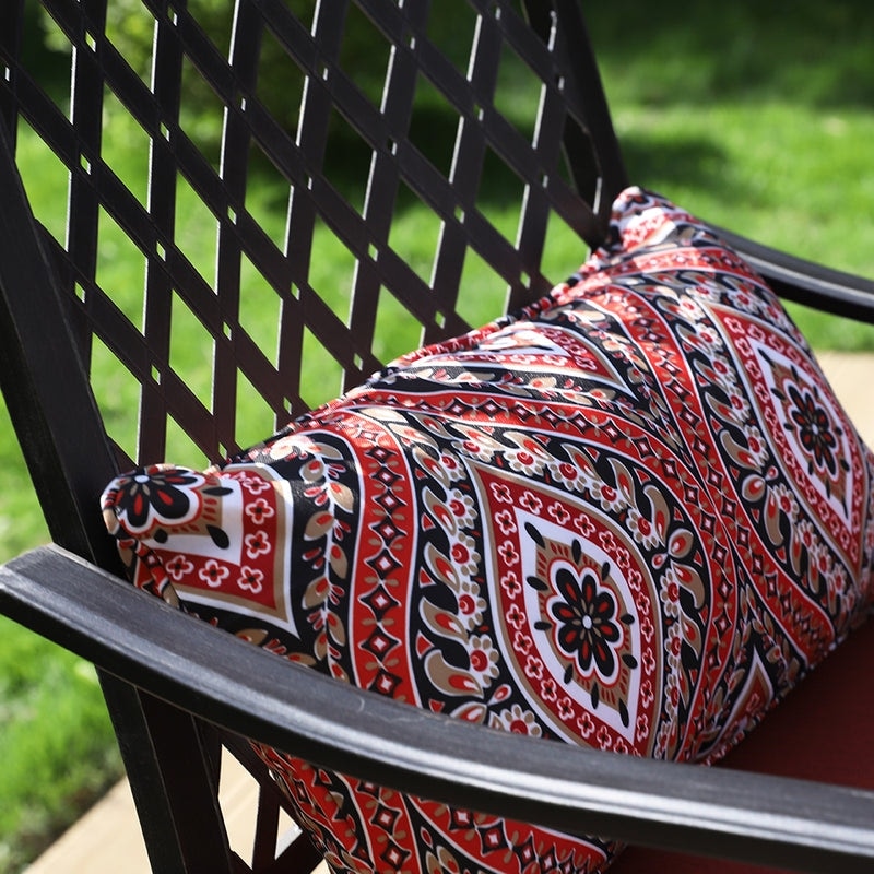 Set da pranzo da bar da 5 pezzi, 4 sedie da bar girevoli in rattan o 4 in metallo e 1 tavolo da bar rettangolare in metallo