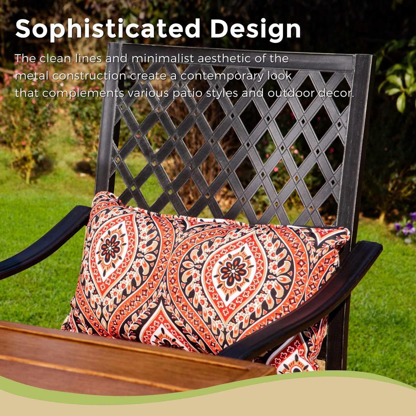 Set da pranzo da bar da 5 pezzi, 4 sedie da bar girevoli in rattan o 4 in metallo e 1 tavolo da bar rettangolare in metallo