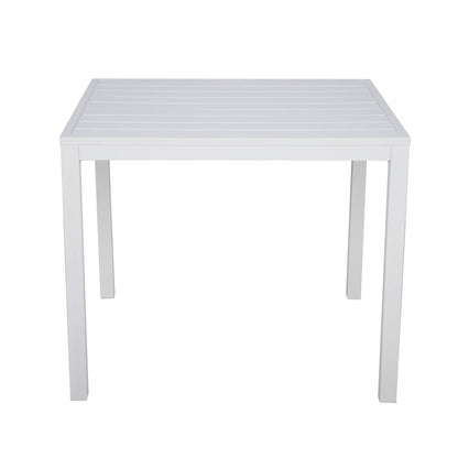 Set da pranzo in alluminio per esterni da 5 pezzi