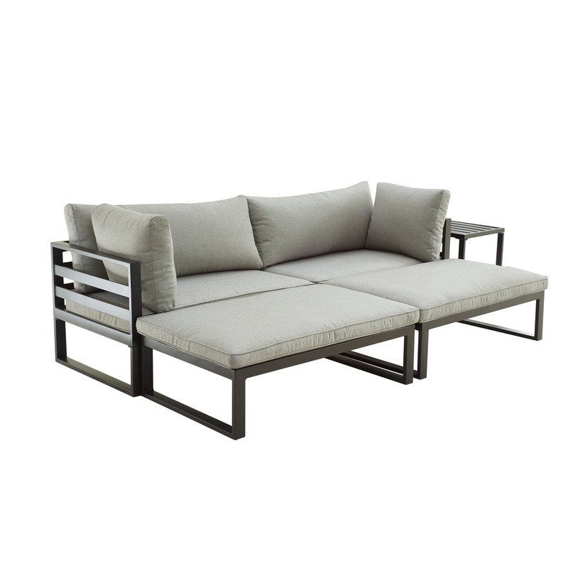 Patio Festival Set da conversazione all'aperto da 5 pezzi