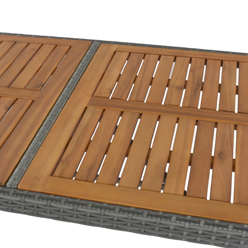 Set da bar per sala da pranzo da patio da 5 pezzi, sedie alte da bar con cuscino