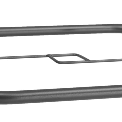 Set da pranzo per esterni da 5 pezzi con sedie pieghevoli e tavolo in vetro con foro per ombrellone - Vedi le specifiche