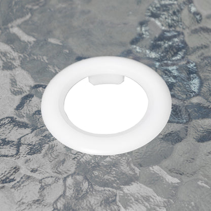 Set da pranzo per esterni da 5 pezzi con sedie pieghevoli e tavolo in vetro con foro per ombrellone - Vedi le specifiche