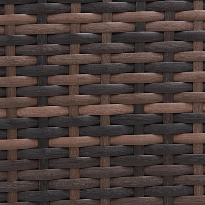 Set di 3 divani componibili in vimini per esterni