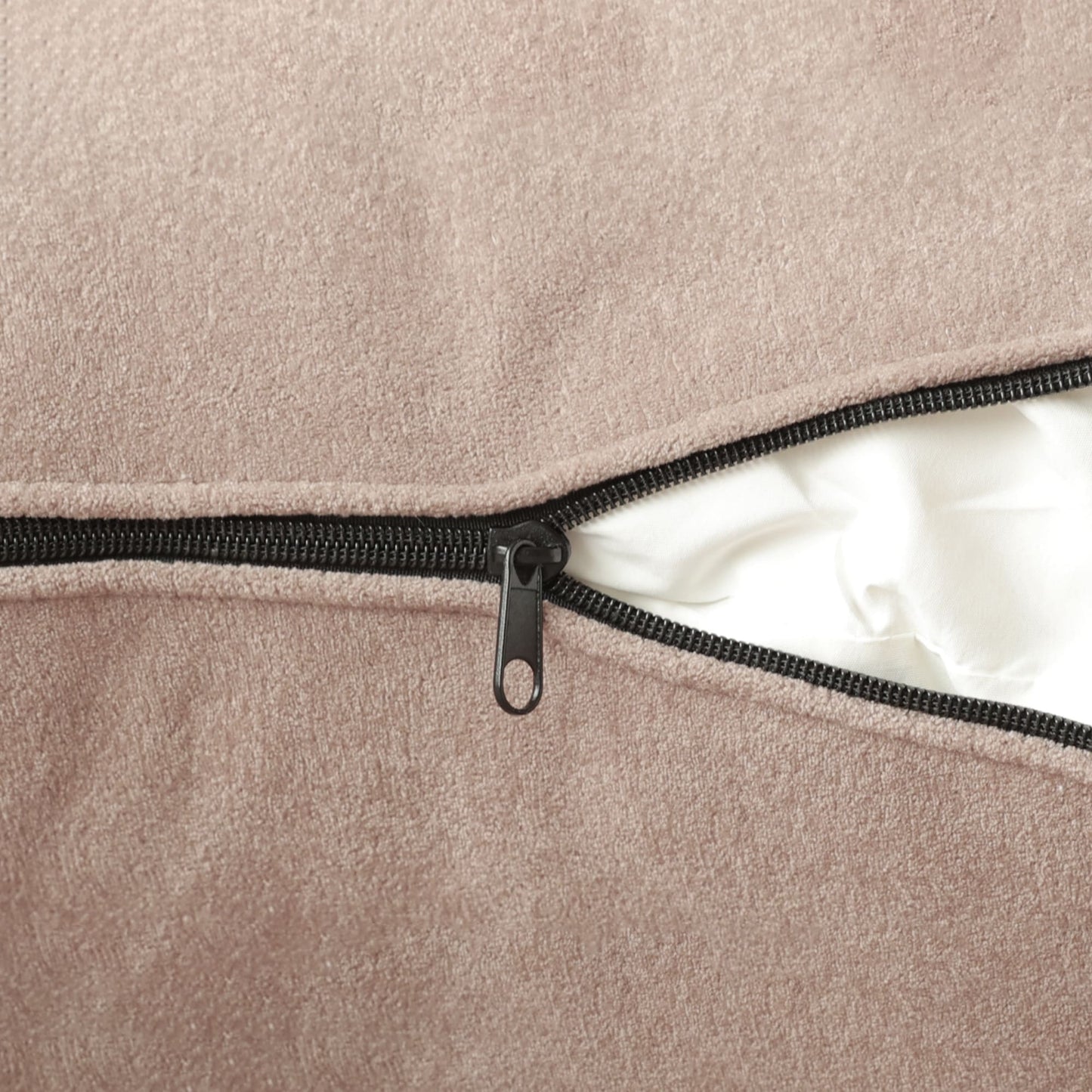 Divano componibile modulare a L a 5 posti in velluto a coste con cuscini multipli