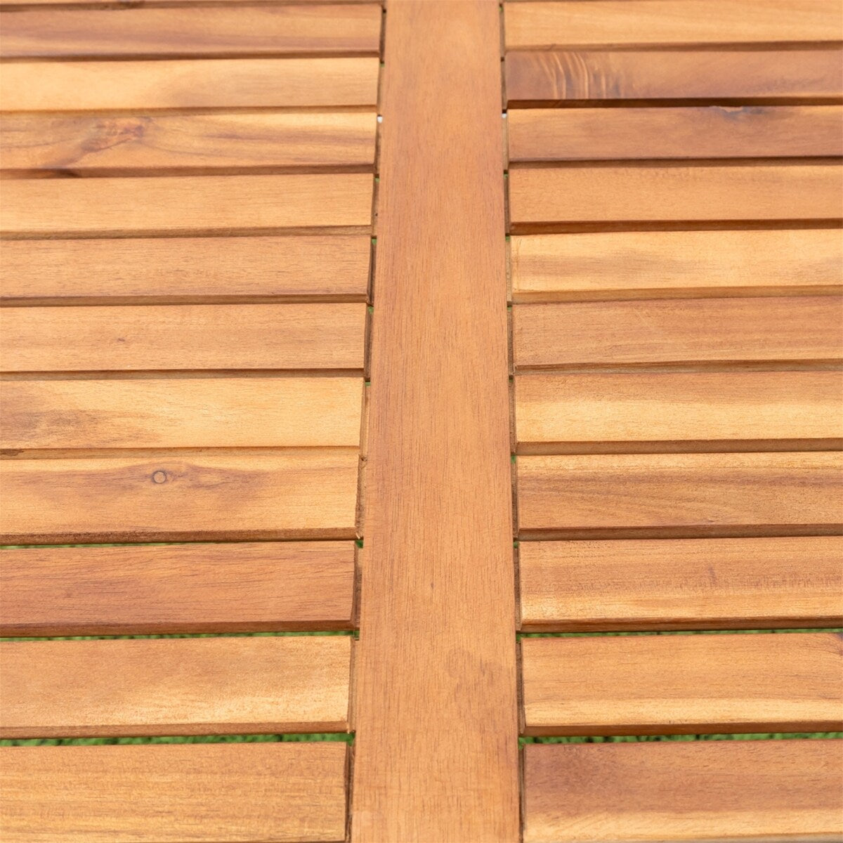 Set da pranzo in vimini per patio esterno da 5 pezzi