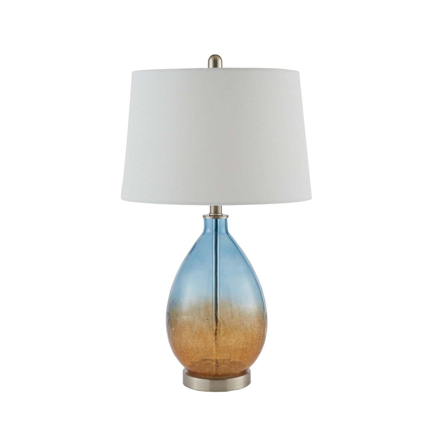 Lampada da tavolo in vetro 510 Design Cortina Ombre, set da 2