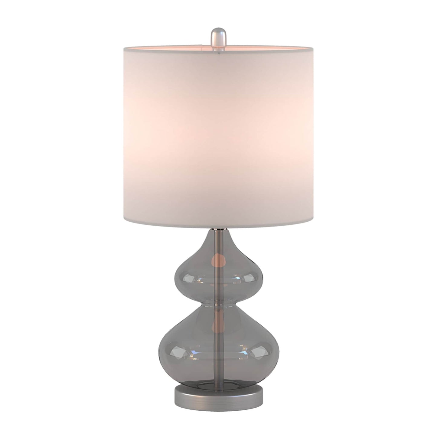 Lampada da tavolo in vetro curvato Ellipse Gourd, set da 2