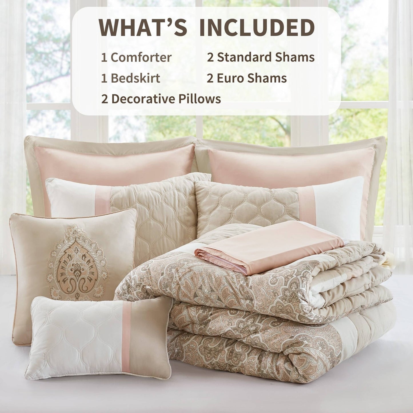 510 Design Josefina Set copripiumino da 8 pezzi