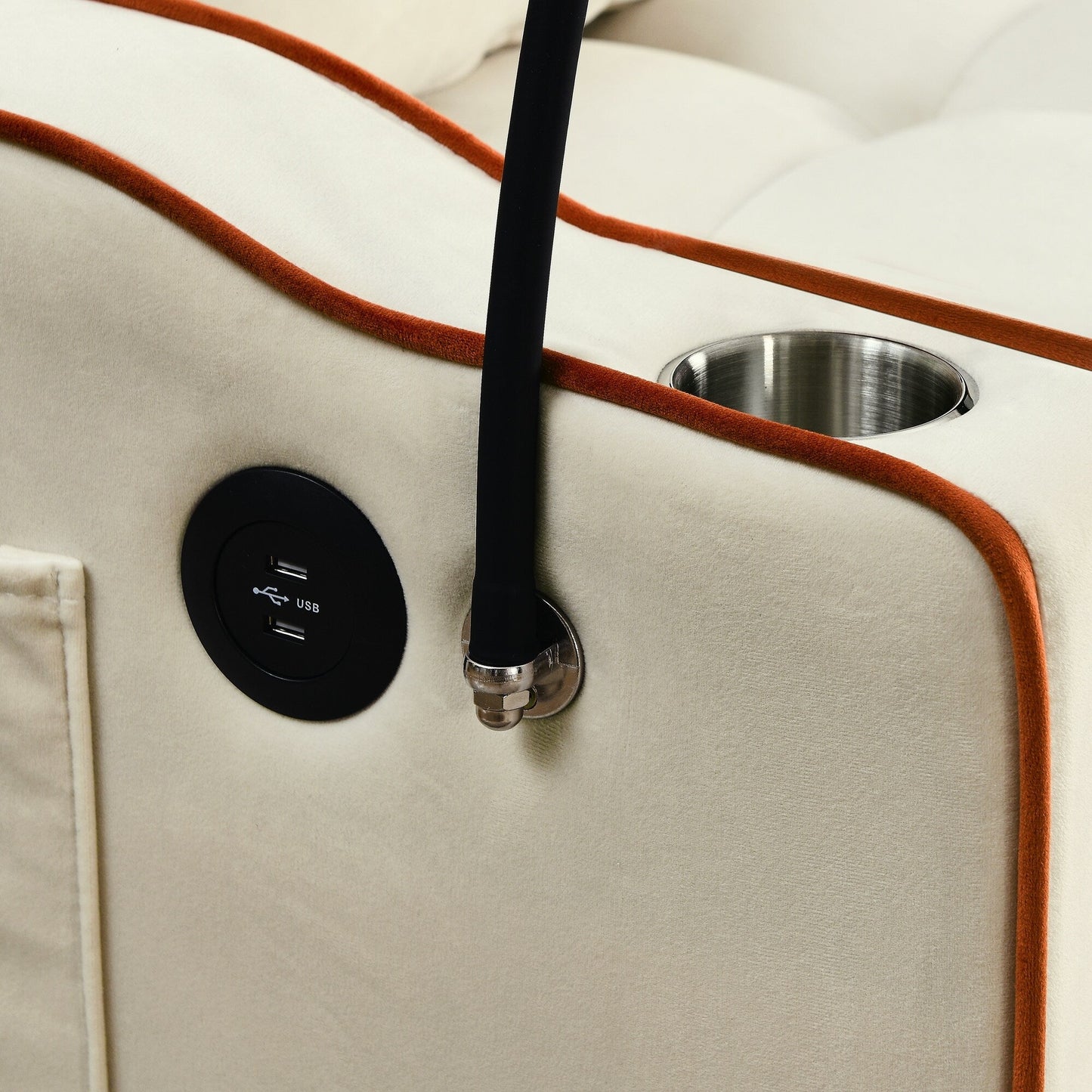 Divano letto pieghevole versatile da 55,51 pollici in 3 lunghezze