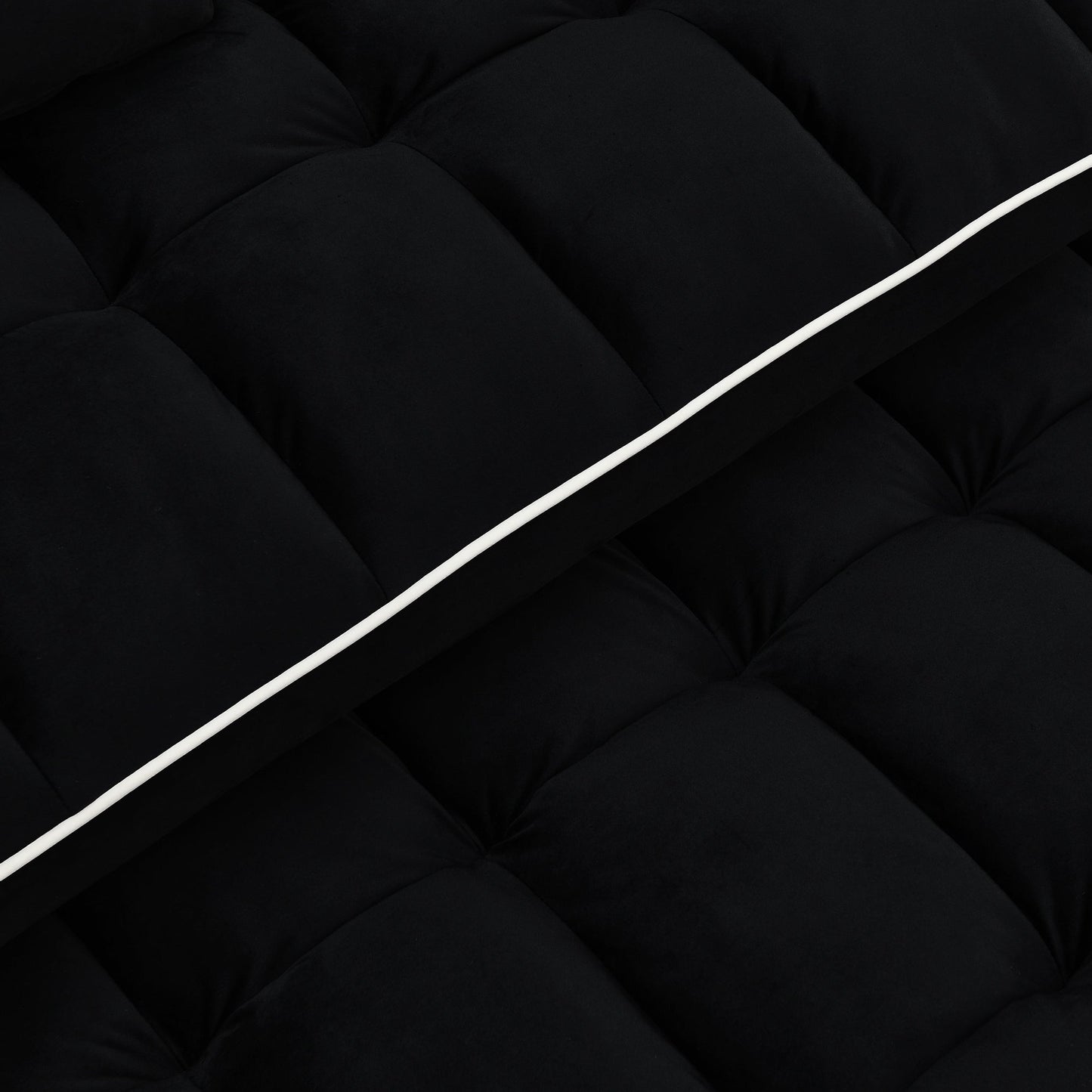 Divano letto pieghevole versatile da 55,51 pollici in 3 lunghezze