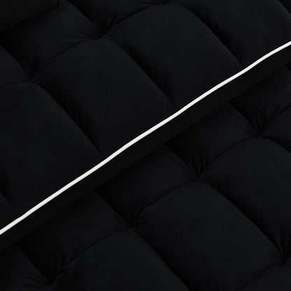 Divano letto pieghevole versatile da 55,51 pollici in 3 lunghezze