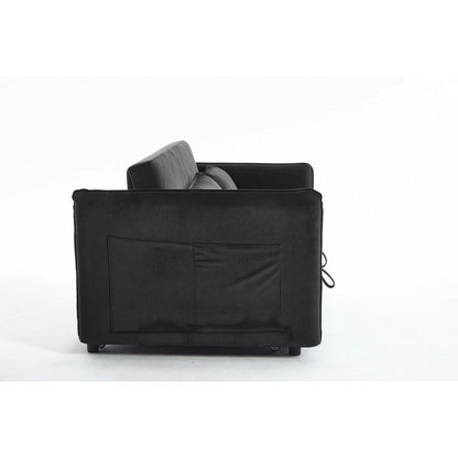 55 divani a due posti in velluto con 2 cuscini e schienale reclinabile - 2 posti