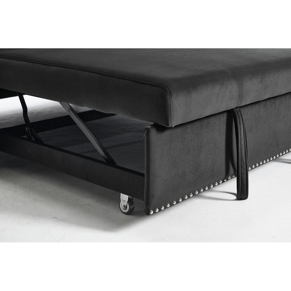 55 divani a due posti in velluto con 2 cuscini e schienale reclinabile - 2 posti