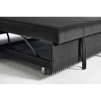 55 divani a due posti in velluto con 2 cuscini e schienale reclinabile - 2 posti