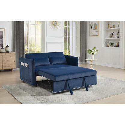 55 divani a due posti in velluto con 2 cuscini e schienale reclinabile - 2 posti