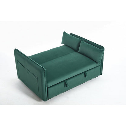 55 divani a due posti in velluto con 2 cuscini e schienale reclinabile - 2 posti