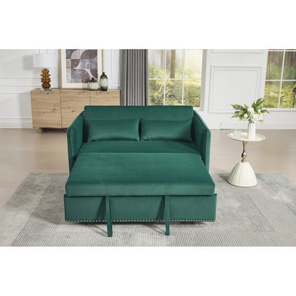 55 divani a due posti in velluto con 2 cuscini e schienale reclinabile - 2 posti