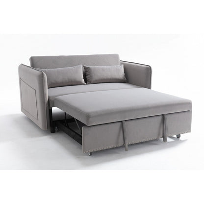 55 divani a due posti in velluto con 2 cuscini e schienale reclinabile - 2 posti