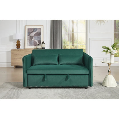 55 divani a due posti in velluto con 2 cuscini e schienale reclinabile - 2 posti