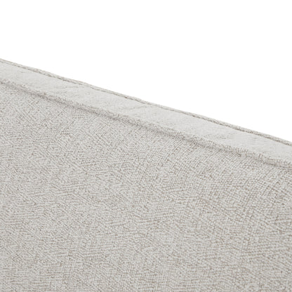 Divano imbottito in tessuto high-tech da 56,69 pollici con 2 cuscini per soggiorno