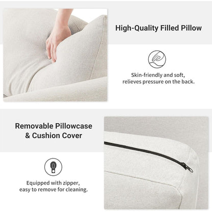 Divano a due posti Mid-Century 56 - Divano imbottito a 2 posti per soggiorno, camera da letto e appartamento, design salvaspazio